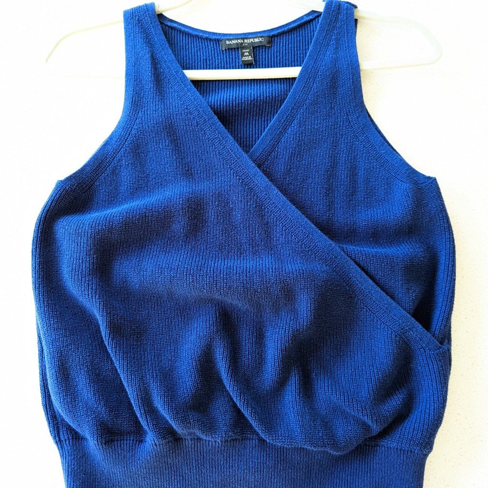 BR Knit Crossover Tank